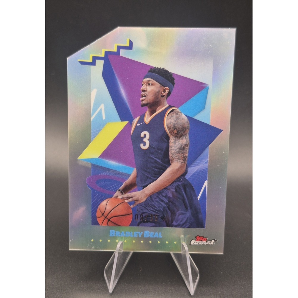 2025 Topps Finest Basketball Bradley Beal #175 Silver Die-Cut /35 LA Clippers